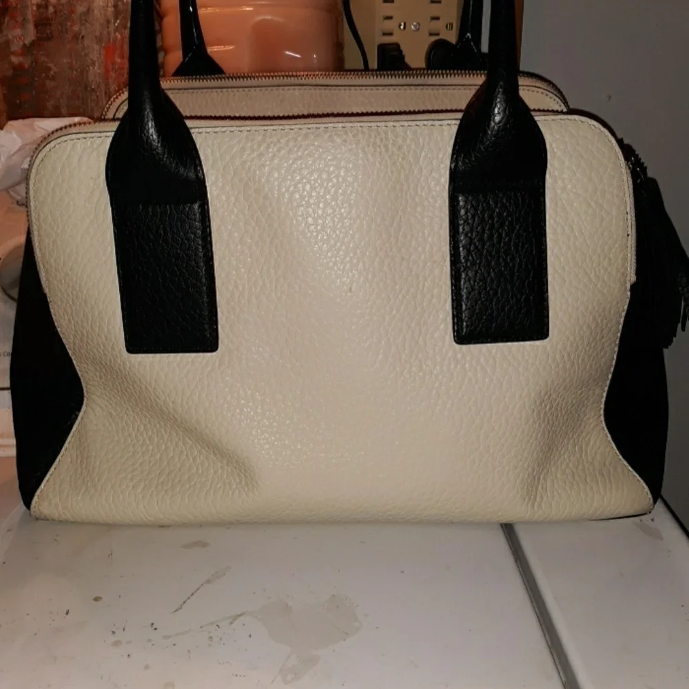 Kate Spade black white bag
